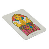 Magnet Flexible Grand Oiseau | Psychedelique (Côté Droit)