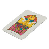 Magnet Flexible Grand Oiseau | Psychedelique (Côté Gauche)