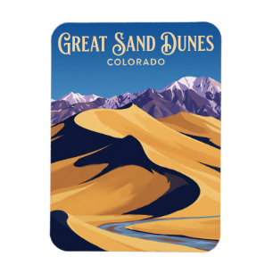 Magnet Flexible Grand Parc National des Dunes de Sable Colorado
