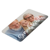 Magnet Flexible Grand-parents Aimer Script Cadeau photo personnali (Côté Gauche)
