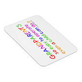 Magnet Flexible Grand-parents Amour (Côté Droit)