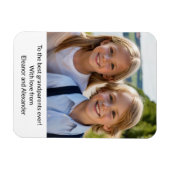 Magnet Flexible Grand-parents Day from the Kids Keepsaké Photo (Horizontal)