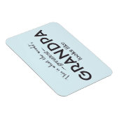 Magnet Flexible Grand-père du monde (Côté Droit)