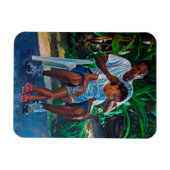 Magnet Flexible Grand-père et enfant 2010 (Horizontal)