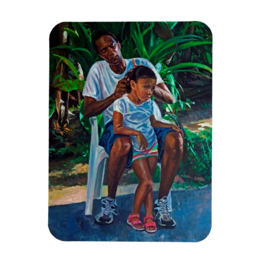 Magnet Flexible Grand-père et enfant 2010 (Vertical)