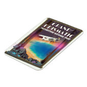 Magnet Flexible Grand Prismatic, Parc national de Yellowstone, Éta (Côté Gauche)