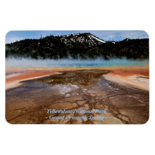 MAGNET FLEXIBLE GRAND PRISMATIC SPRING DANS LE PARC YELLOWSTONE
