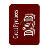 Magnet Flexible Grand Pyrénées DAD (Vertical)