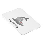 Magnet Flexible Grand requin blanc (Côté Droit)