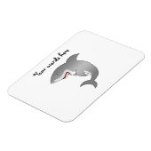 Magnet Flexible Grand requin blanc (Côté Gauche)