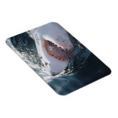 Magnet Flexible Grand requin blanc en mer (Côté Droit)