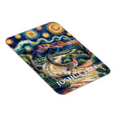 Magnet Flexible Grand Roadrunner de Joshua Tree Nuit Van Gogh sur (Côté Droit)