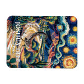 Magnet Flexible Grand Roadrunner de Joshua Tree Nuit Van Gogh sur (Horizontal)