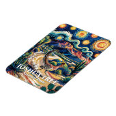 Magnet Flexible Grand Roadrunner de Joshua Tree Nuit Van Gogh sur (Côté Gauche)