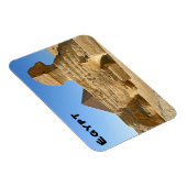 Magnet Flexible Grand Sphinx de Gizeh avec la pyramide de Khafre - (Côté Droit)