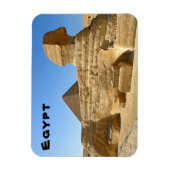 Magnet Flexible Grand Sphinx de Gizeh avec la pyramide de Khafre - (Vertical)