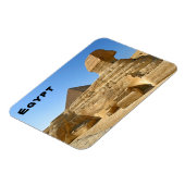 Magnet Flexible Grand Sphinx de Gizeh avec la pyramide de Khafre - (Côté Gauche)