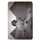 Magnet Flexible Grand sphinx de Gizeh Necropolis et Pyramides (Vertical)