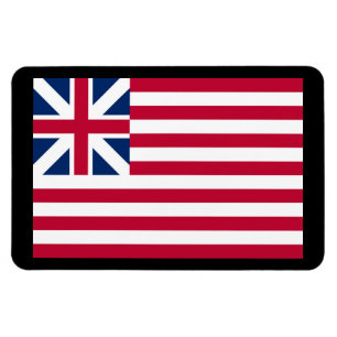 Magnet Flexible Grand Union, 1st USA Flag of Colonies