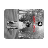 Magnet Flexible Grande carte graphique Dane (Horizontal)