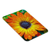 Magnet Flexible Grande Fleur d'or près (Côté Droit)