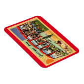 Magnet Flexible Grande lettre Grey Arizona Style Vintage (Côté Droit)