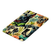 Magnet Flexible Grande peinture Danse (Côté Gauche)