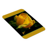 Magnet Flexible Grande Rose Jaune (Côté Droit)