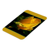 Magnet Flexible Grande Rose Jaune (Côté Gauche)