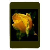 Magnet Flexible Grande rose jaune (Vertical)