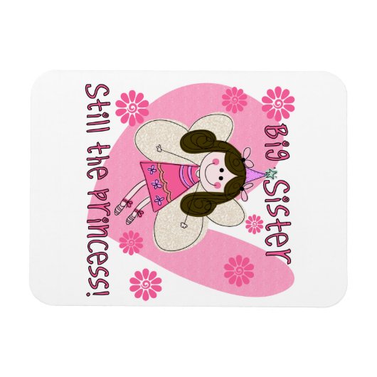 Magnet Flexible Grande soeur encore la princesse (Horizontal)