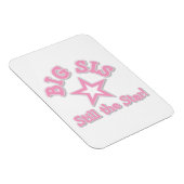 Magnet Flexible Grande soeur toujours les cadeaux des étoiles (Côté Droit)