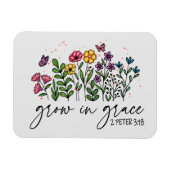 Magnet Flexible Grandir en grâce (Horizontal)