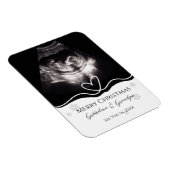 Magnet Flexible Grandparents Pregnancy Announcement Ultrasound  (Côté Droit)