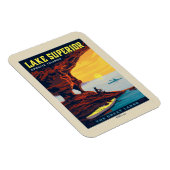 Magnet Flexible Grands Lacs | Lac Supérieur (Côté Droit)