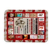 Magnet Flexible Grandson Gifts | À Mon Petit-Fils Amour De Grand-M (Horizontal)