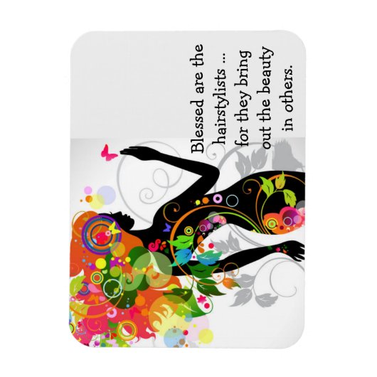 Magnet Flexible Graphique coiffeur (Vertical)