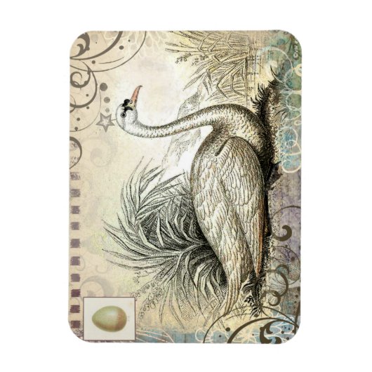 Magnet Flexible Graphique cygne (Vertical)