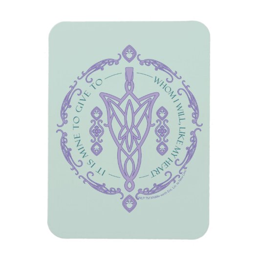 Magnet Flexible Graphique de citation ARWEN™ Evenstar (Vertical)