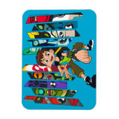Magnet Flexible Graphique de collection d'Aliens Ben 10 (Vertical)