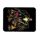 Magnet Flexible Graphique de groupe triangulaire Adam noir (Horizontal)