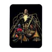 Magnet Flexible Graphique de groupe triangulaire Adam noir (Vertical)