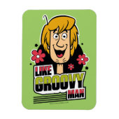 Magnet Flexible Graphique de Shaggy "Like Super Man" (Vertical)