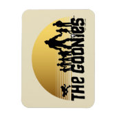 Magnet Flexible Graphique de silhouette de coucher de soleil des G (Vertical)