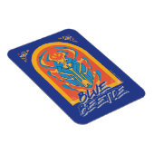 Magnet Flexible Graphique de Talavera de scarabée bleu (Côté Droit)