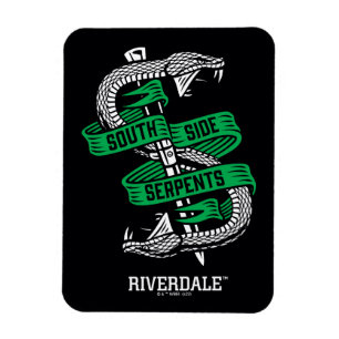 Magnet Flexible Graphique des serpents du côté sud