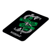 Magnet Flexible Graphique des serpents du côté sud (Côté Gauche)