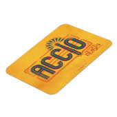 Magnet Flexible Graphique d'orthographe Red Art Déco ACCIO™ (Côté Gauche)