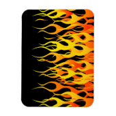 Magnet Flexible Graphique Flames Hot Racing (Vertical)
