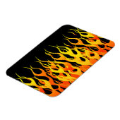 Magnet Flexible Graphique Flames Hot Racing (Côté Gauche)